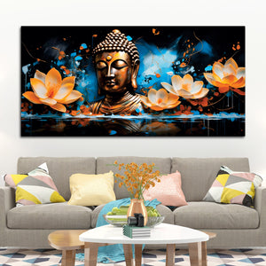 Elegant Buddha Painting for Contemporary Decor