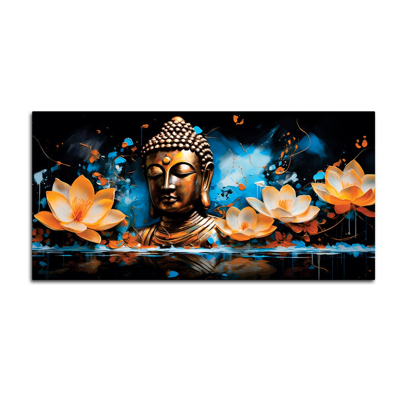 Elegant Buddha Painting for Contemporary Decor