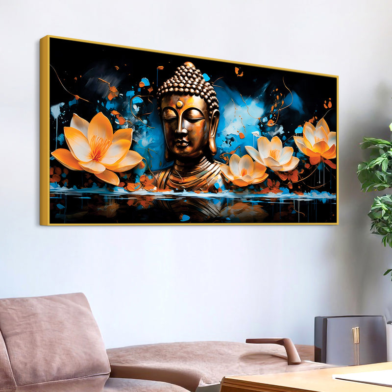 Elegant Buddha Painting for Contemporary Decor