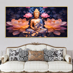 Elegant Buddha Wall Painting for Premium Home Decoration