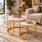 Elegant Coffee Tables Set of 2