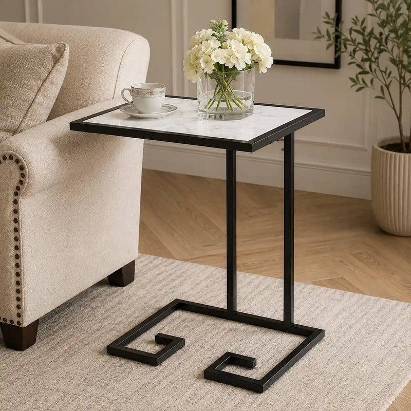 Elegant Comfort Marble Side Table for Your Living Space