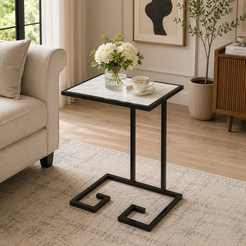 Elegant Comfort Marble Side Table for Your Living Space
