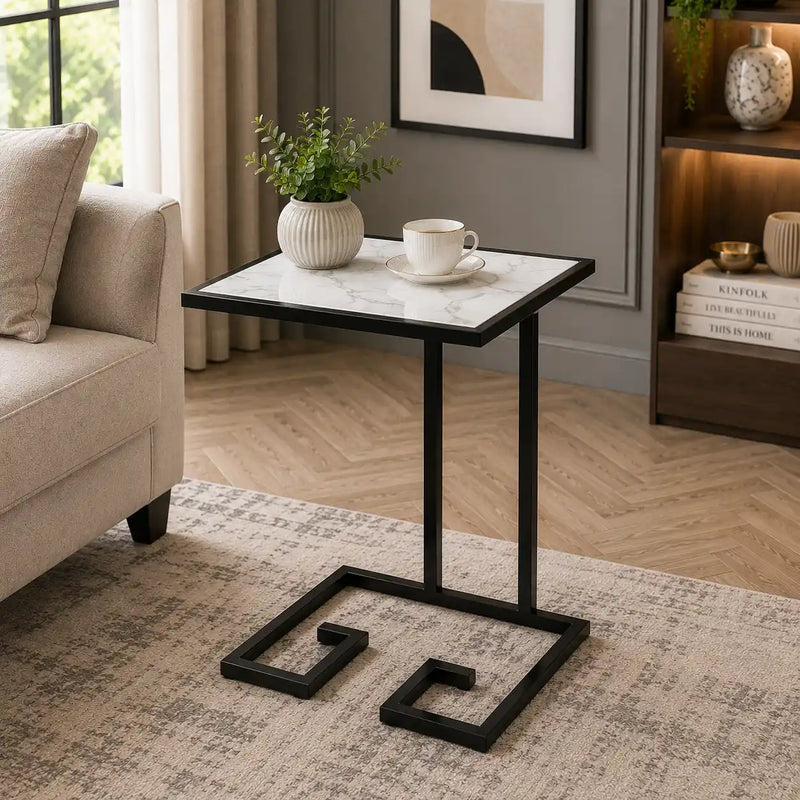 Elegant Comfort Marble Side Table for Your Living Space
