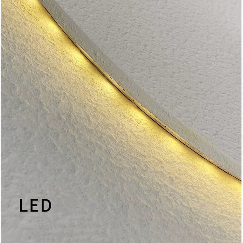 Elegant Decorative LED Light Wall Panel with Planter for Home & Office Spaces