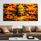 Elegant Divine Buddha Canvas Wall Décor Painting