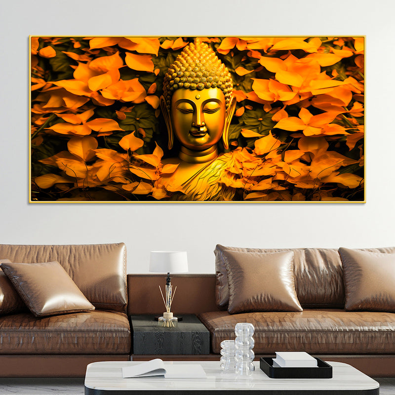 Elegant Divine Buddha Canvas Wall Décor Painting