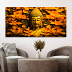 Elegant Divine Buddha Canvas Wall Décor Painting