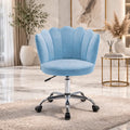 elegant-emerald-blue-accent-chair-with-adjustable-height
