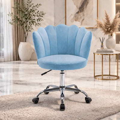 elegant-emerald-blue-accent-chair-with-adjustable-height