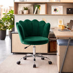 elegant-emerald-green-accent-chair-with-adjustable-height