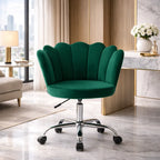 elegant-emerald-green-accent-chair-with-adjustable-height