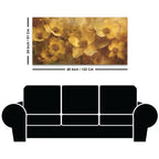 Elegant Floral Canvas Wall Art Modern Abstract Painting for Luxury Home Decor