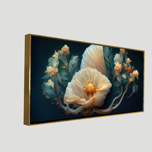 Elegant Floral Flower art Canvas Wall Painting