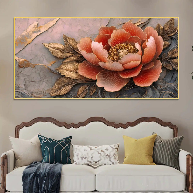 elegant-floral-wall-art-canvas-painting-for-modern-home-interiors