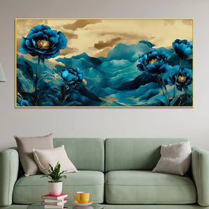Elegant Floral Wall Décor Canvas Wall Painting