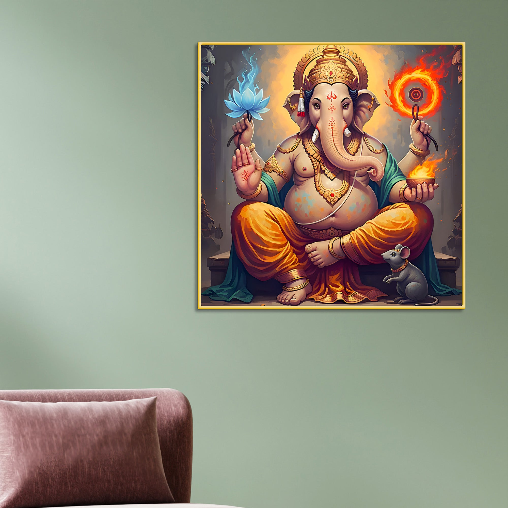 elegant-ganesh-ji-painting-for-home-office-decor