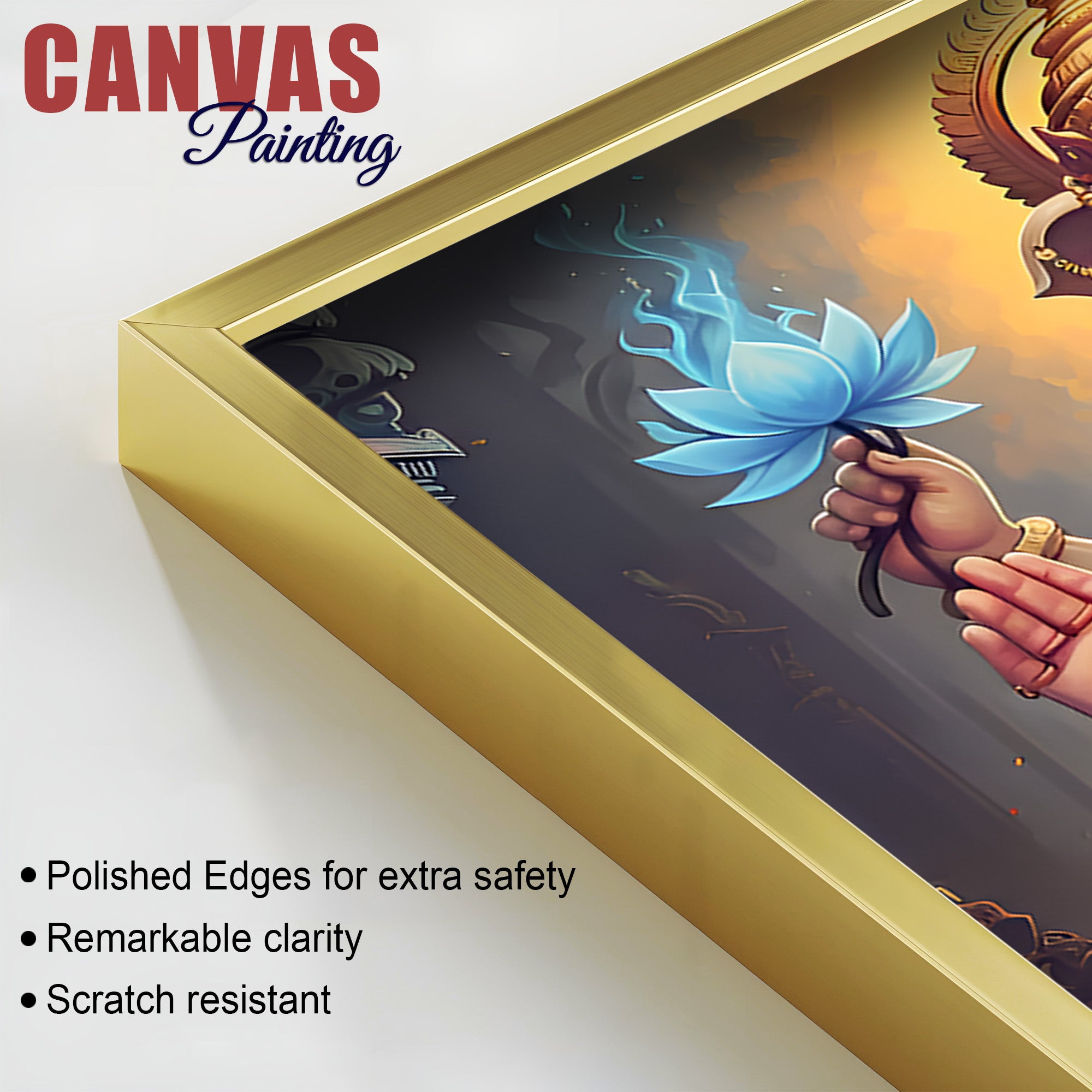 Elegant Ganesh Ji Painting for Home & Office Décor