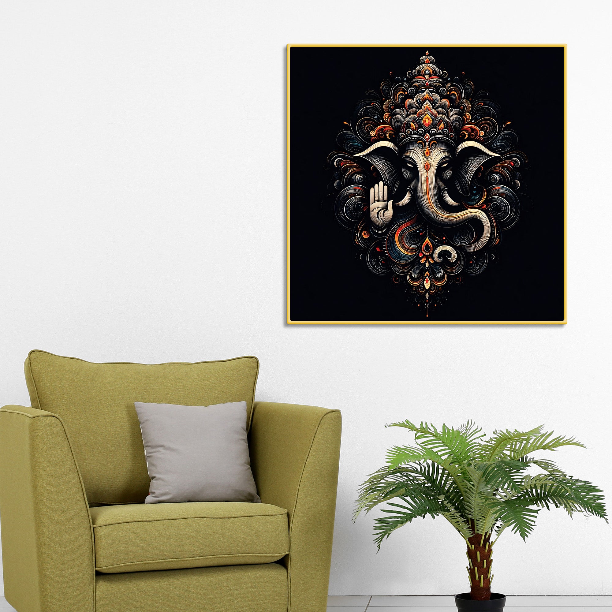 elegant-ganesha-pooja-room-wall-decor-painting