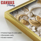 Elegant Ganesha Portrait 3D Canvas Wall Painting