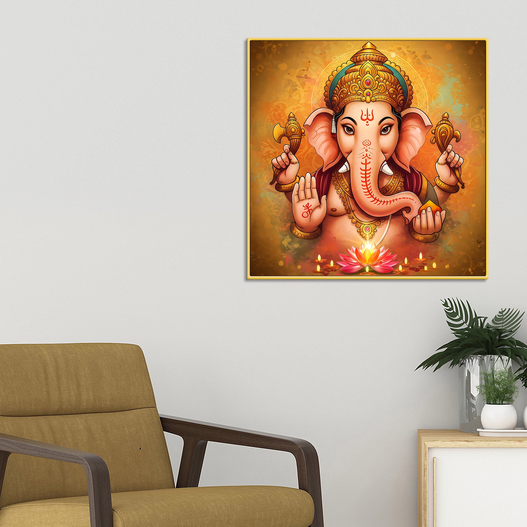 elegant-ganpati-wall-painting-for-home-office