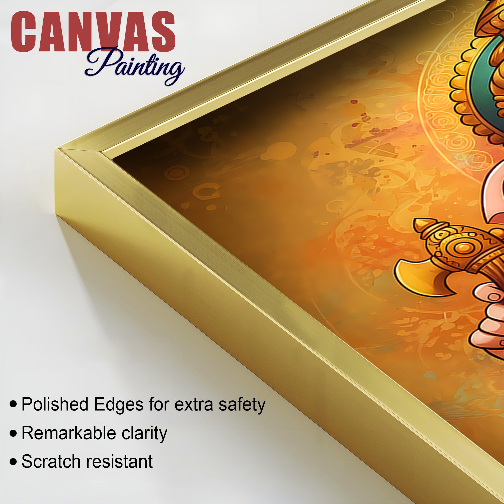 Elegant Ganpati Wall Painting for Home & Office
