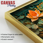 Elegant Gautam Buddha Wall Décor Painting for Modern Living Room Décor