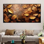 elegant-gold-leaf-wall-art-canvas-painting-for-luxury-decor