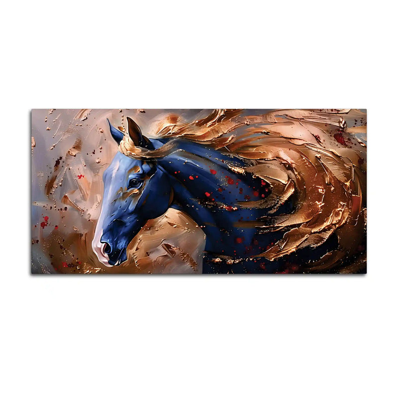 Elegant Horse Canvas Painting for Home Decor
