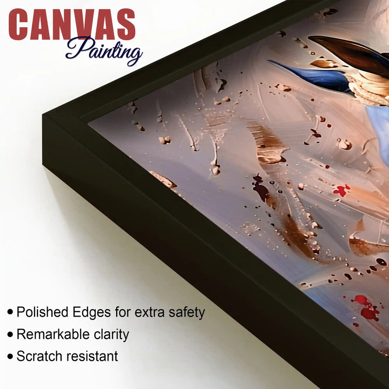 Elegant Horse Canvas Painting for Home Decor