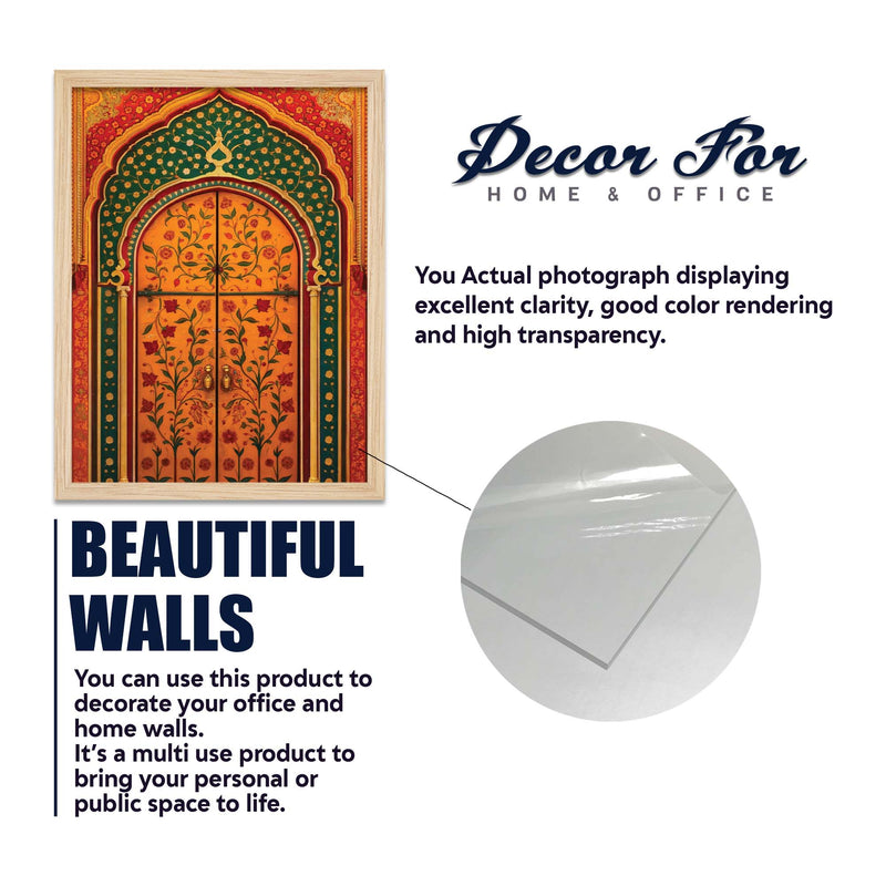 Elegant Indian Culture Wall Frame Set of Four