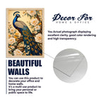 Elegant Indian Woman & Floral Art Wall Frame Set of Six