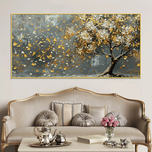 elegant-leaves-tree-canvas-wall-art-abstract-home-decor-painting