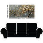 Elegant Leaves Tree Canvas Wall Art Abstract Home Decor Painting