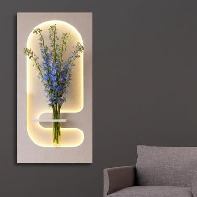 elegant-led-wall-panel-with-floral-holder