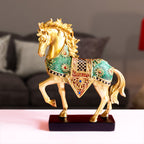 Elegant Linga Horse Showpiece