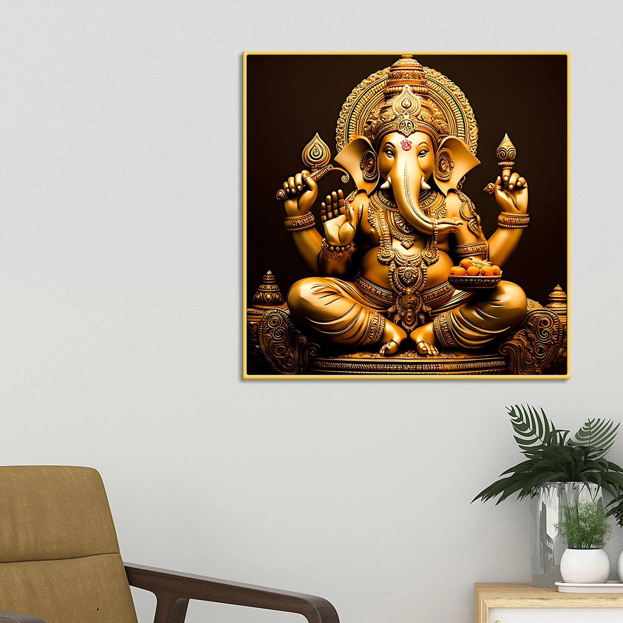 elegant-lord-ganesha-wall-decor-painting