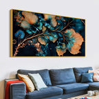 Elegant Luxury Abstract Flower Canvas Wall Painting