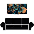 Elegant Luxury Abstract Flower Canvas Wall Painting