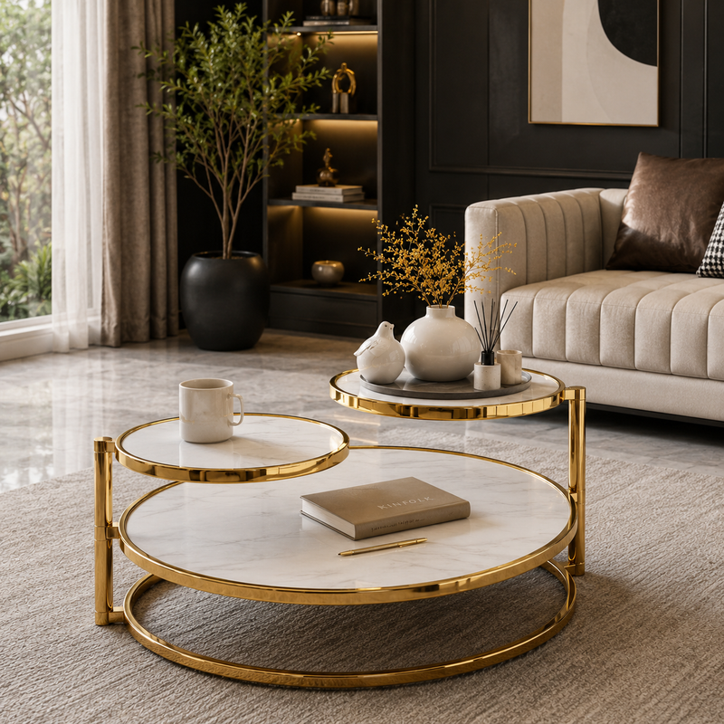 Elegant Modern Marble Coffee Tables for Home Décor