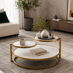 Elegant Modern Marble Coffee Tables for Home Décor
