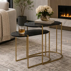 Elegant Modern Nesting Tables for Living Room Decor