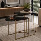 Elegant Modern Nesting Tables for Living Room Decor