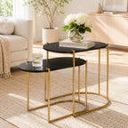 Elegant Modern Nesting Tables for Living Room Decor