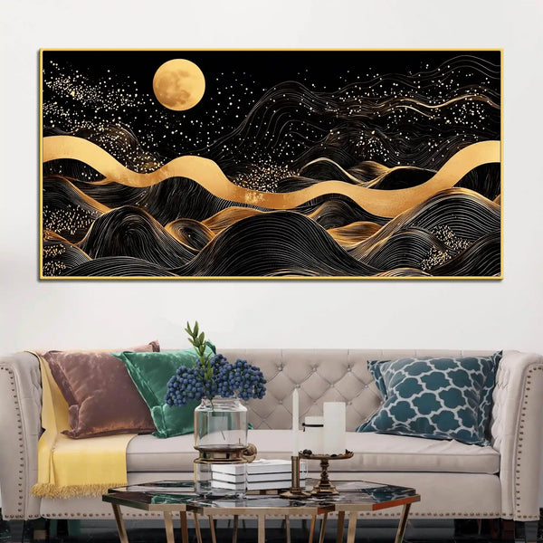 elegant-moon-night-abstract-canvas-painting-for-bedroom