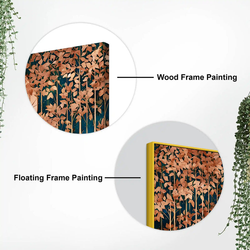 Elegant Moonlight Forest Canvas Wall Art Painting