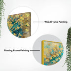 Elegant Premium Abstract Peacock Canvas Painting for Home Décor