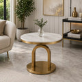 elegant-round-center-table-with-white-marble-top