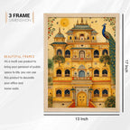 Elegant Royal Indian Wall Art Frame Set of 6