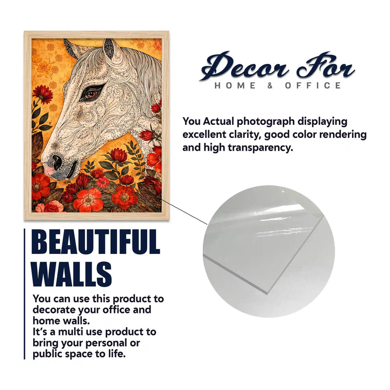 Elegant Royal Indian Wall Art Frame Set of 6